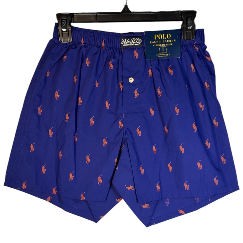 Polo Ralph Lauren Mens Size Small 100% Cotton Classic Fit Boxer Shorts NWT